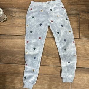 Fuzzy girls sweatpants. NWOT